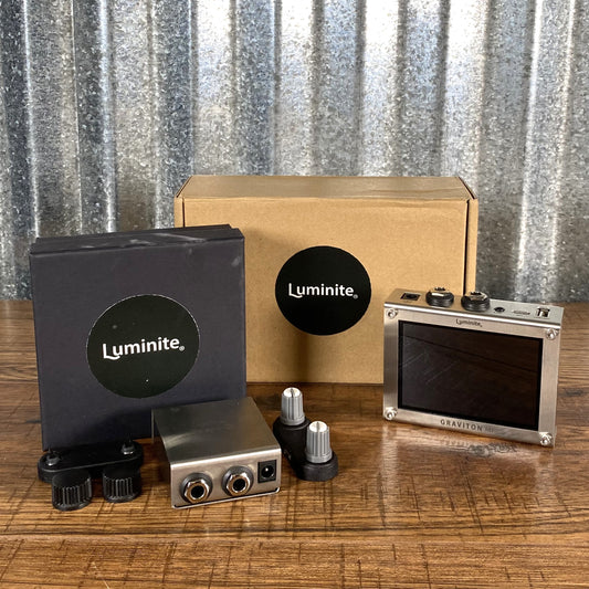 Luminite Graviton M1 Guitar Effect Midi Controller with XY, EC Controllers & Relay + Control Voltage Adapter Used