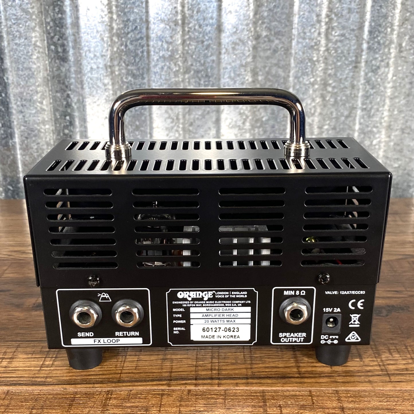 Orange MD20 Micro Dark 20 Watt Tube Hybrid Mini Guitar Amplifier Head Used