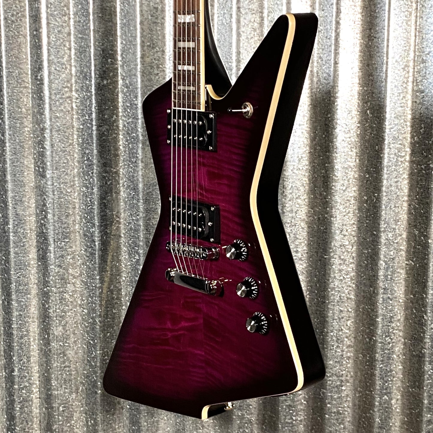 Westcreek Guitars Revenge Explorer Style Transparent Purple #0569 Used