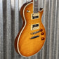 ESP LTD EC-1000 Flame Amber Sunburst Duncan Guitar LEC1000ABS #1118 Used