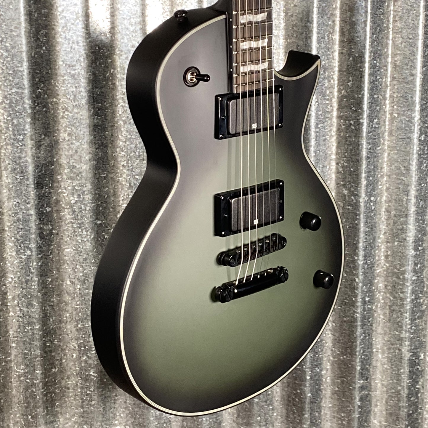 ESP LTD BK-600 Bill Kelliher Military Green Sunburst Satin Seymour Duncan Guitar & Case #1029 Used