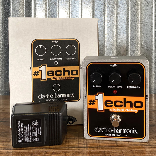 Electro-Harmonix EHX #1 Echo Digital Delay Guitar Effect Pedal