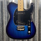 G&L USA Fullerton Deluxe ASAT Special Blueburst Guitar & Bag #7053 Used