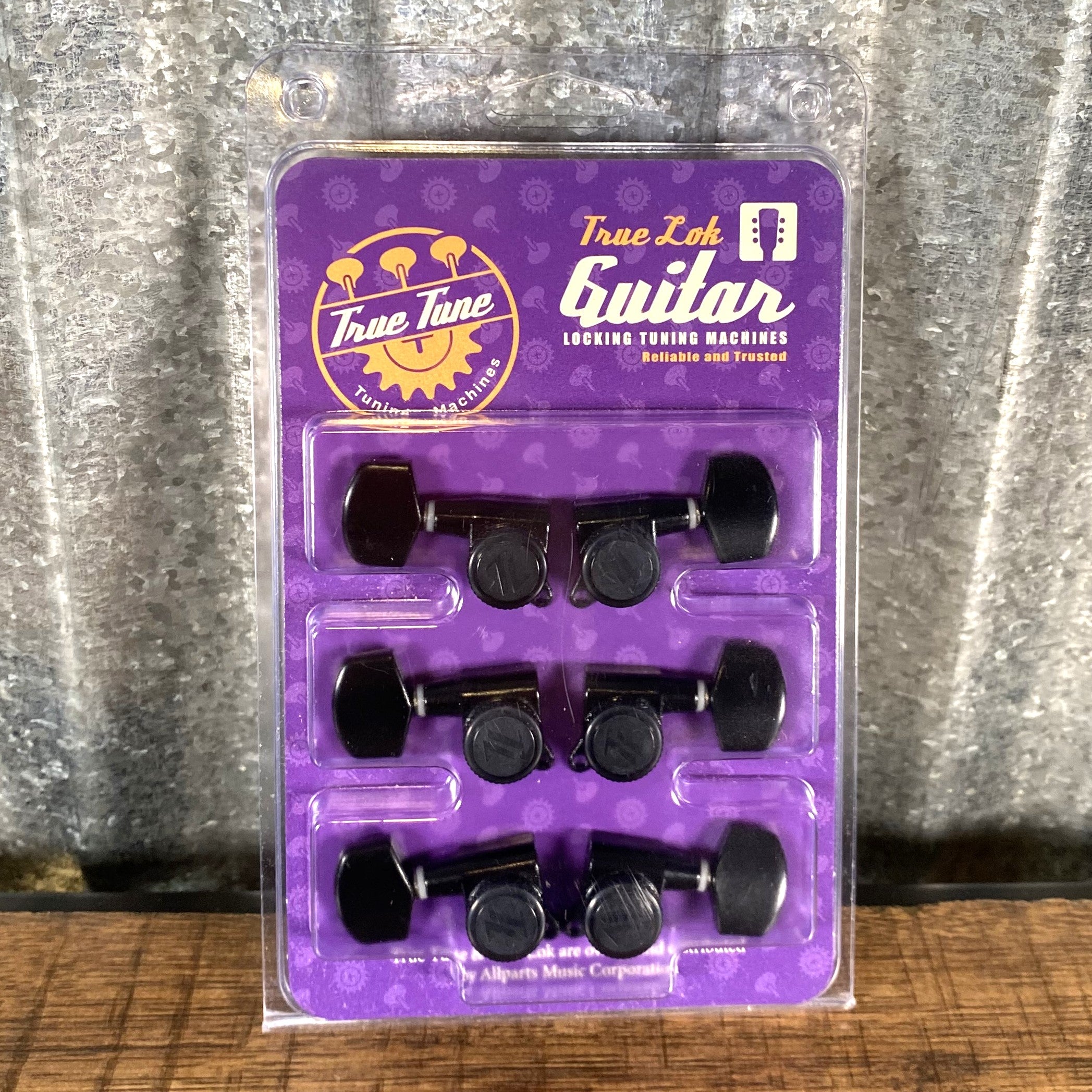 True Locking True Lok TK-7117-003 Mid-Size Locking Tuners 3x3 Black – Specialty Traders