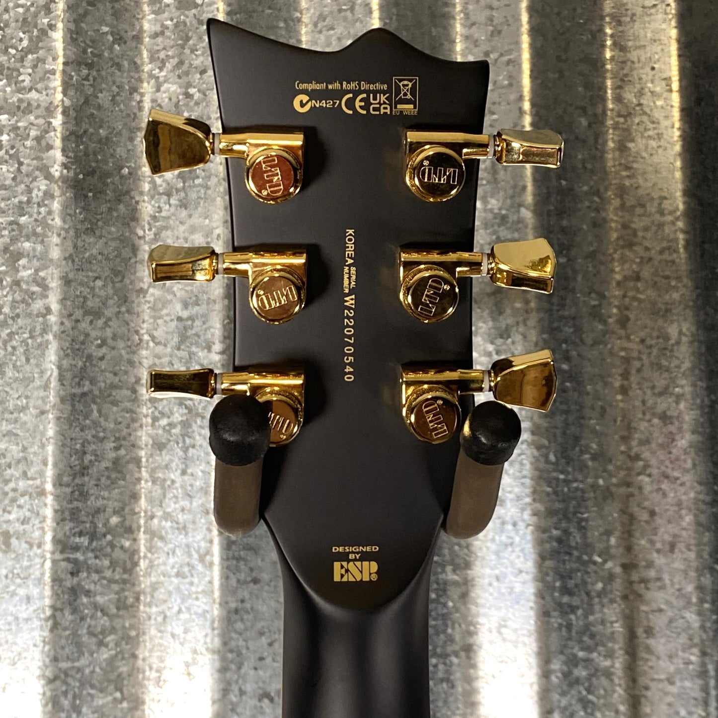 ESP LTD EC-1000 Duncan Eclipse Seymour Duncan Vintage Black Guitar LEC1000VBD #0540 Used