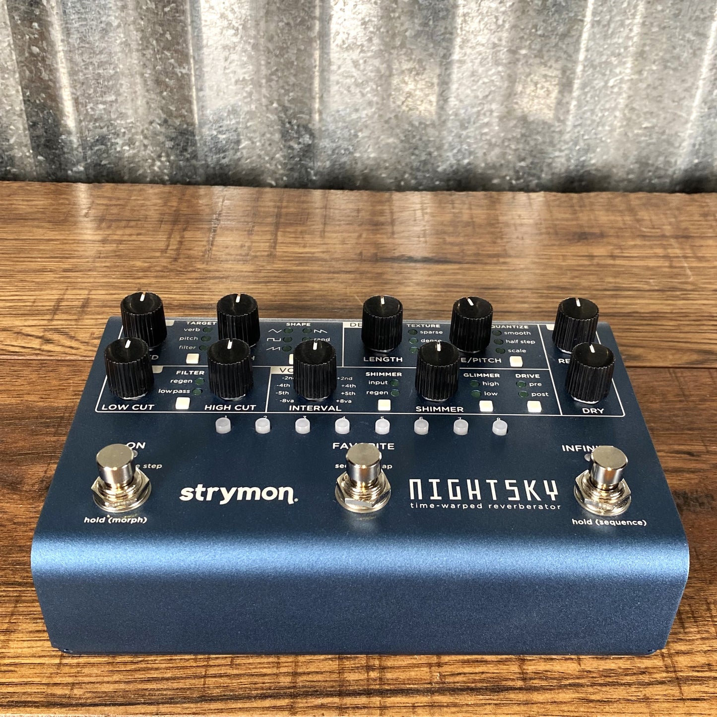 Strymon NightSky Reverb Guitar Effect Pedal Demo