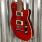 Reverend Charger RA Transparent Wine Red Guitar & Case #59409