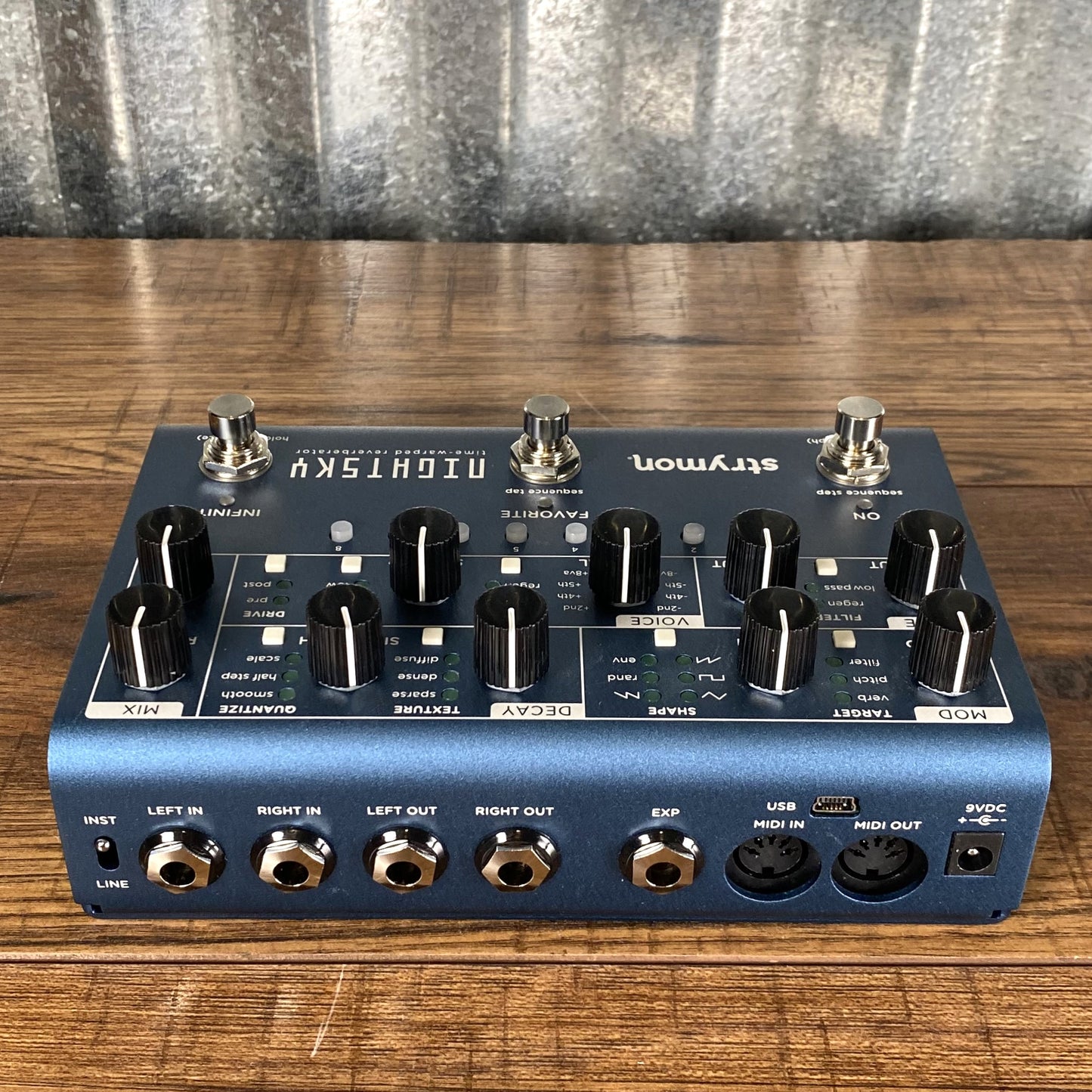 Strymon NightSky Reverb Guitar Effect Pedal Demo