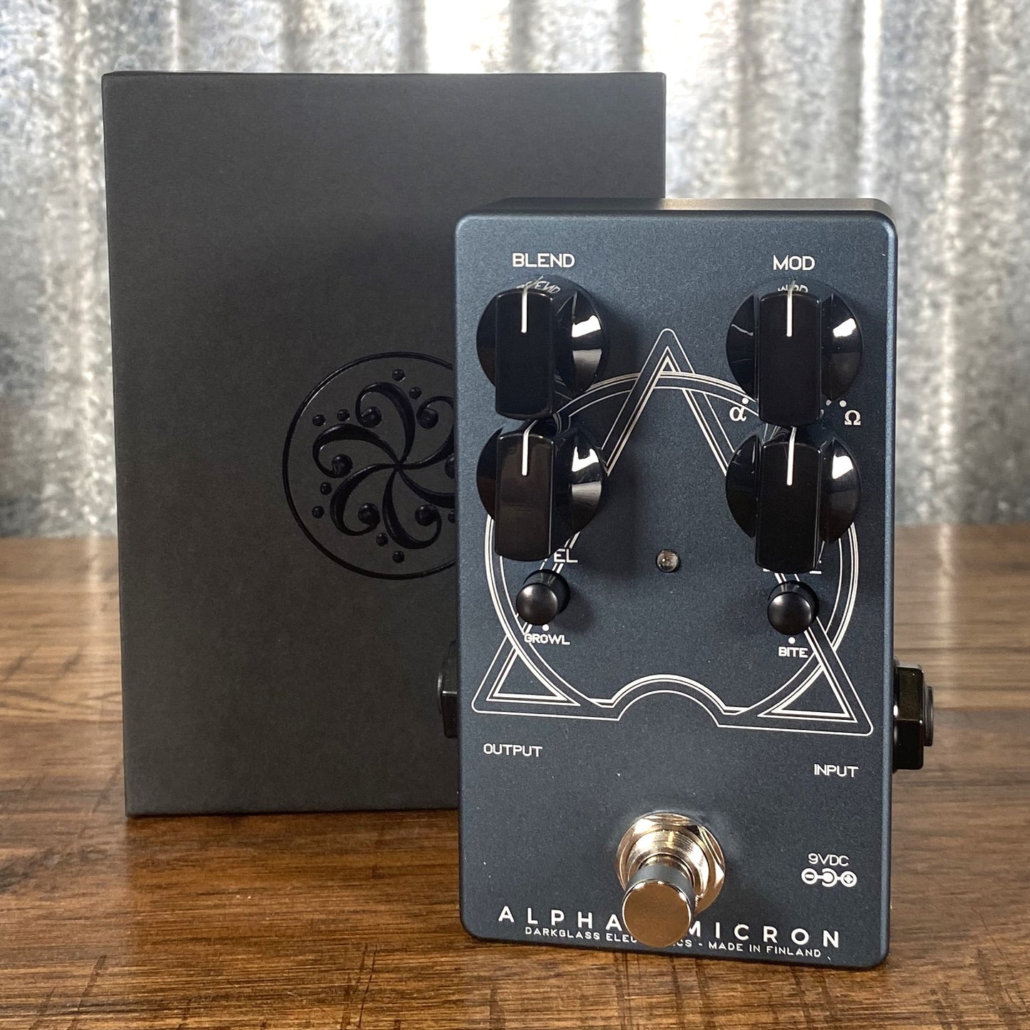 Darkglass Alpha Omega Omicron Distortion Bass Effect Pedal