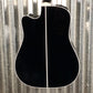 Takamine EF381SC Cutaway 12 String Acoustic Electric Guitar Black & Case Japan #0172