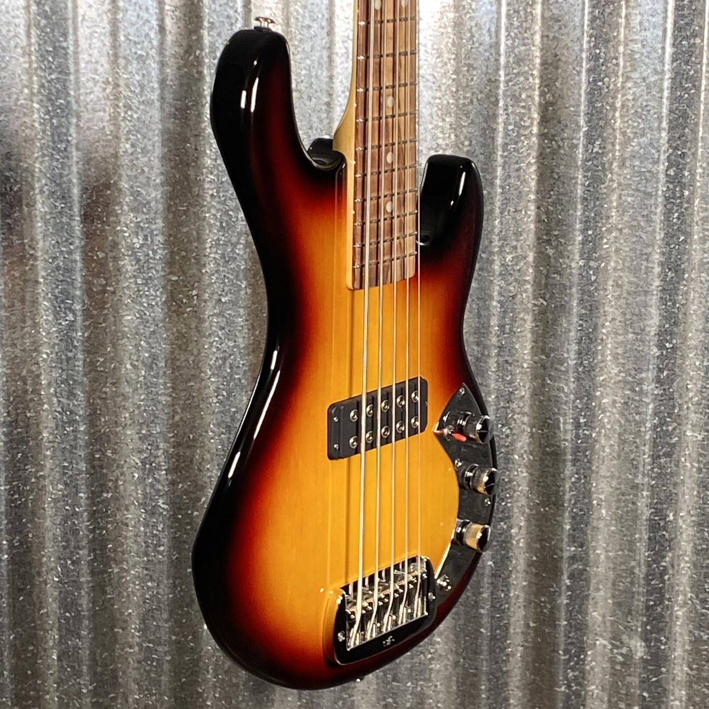 G&L USA Series 750 CLF Research L-1000 3-Tone Sunburst 5 String Bass & Bag #4147 Used