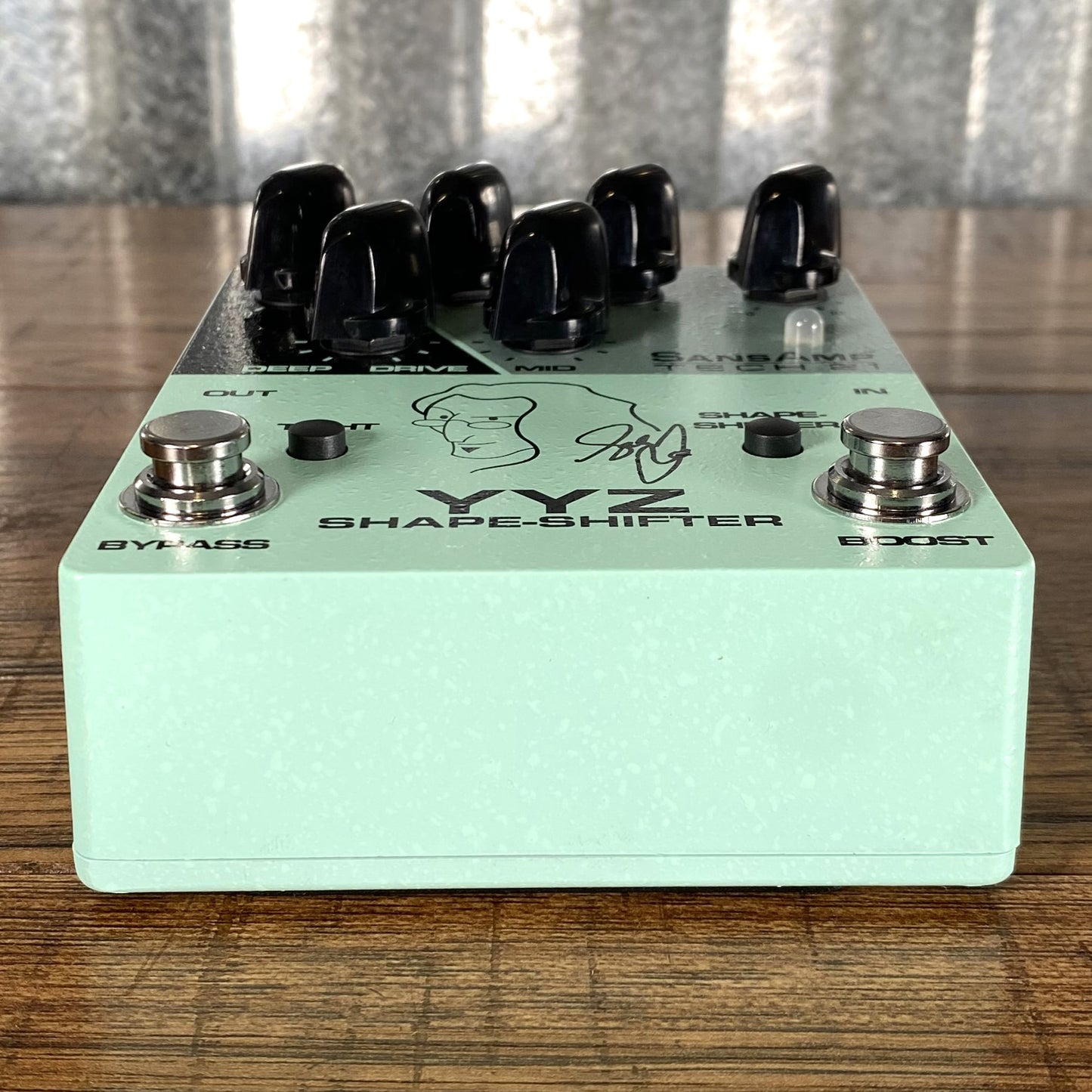 geddy lee pedal Tech 21 NYC SansAmp Geddy Lee YYZ Shape Shifter Preamp Bass Effect Ped – Specialty Traders