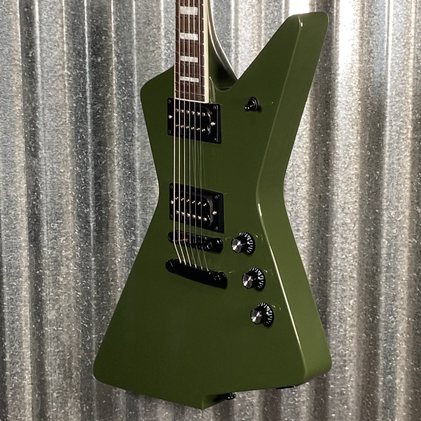 Westcreek Guitars Revenge Explorer Style Green #0240 Used