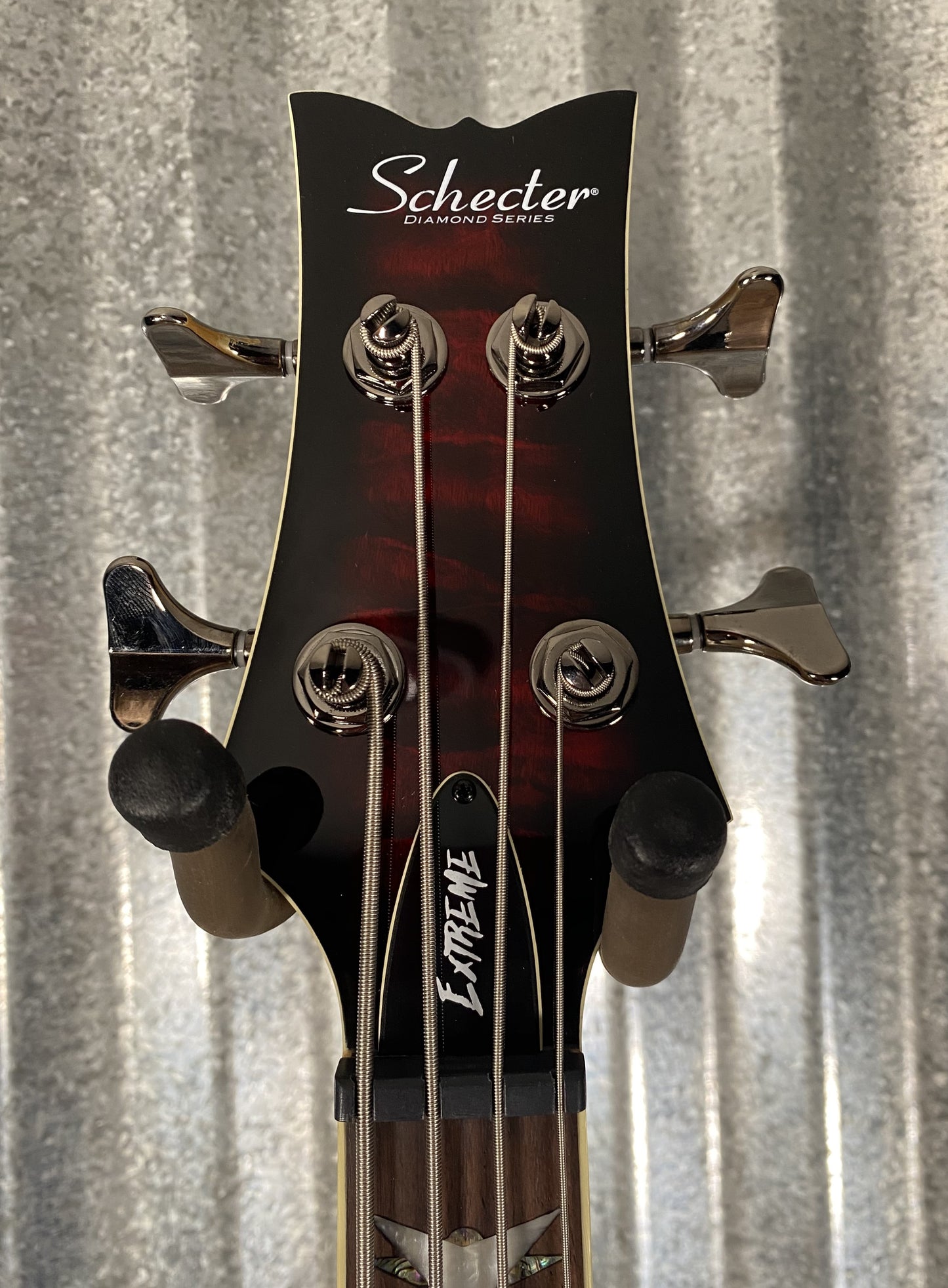 Schecter Stiletto Extreme-4 4 String Bass Black Cherry #0442