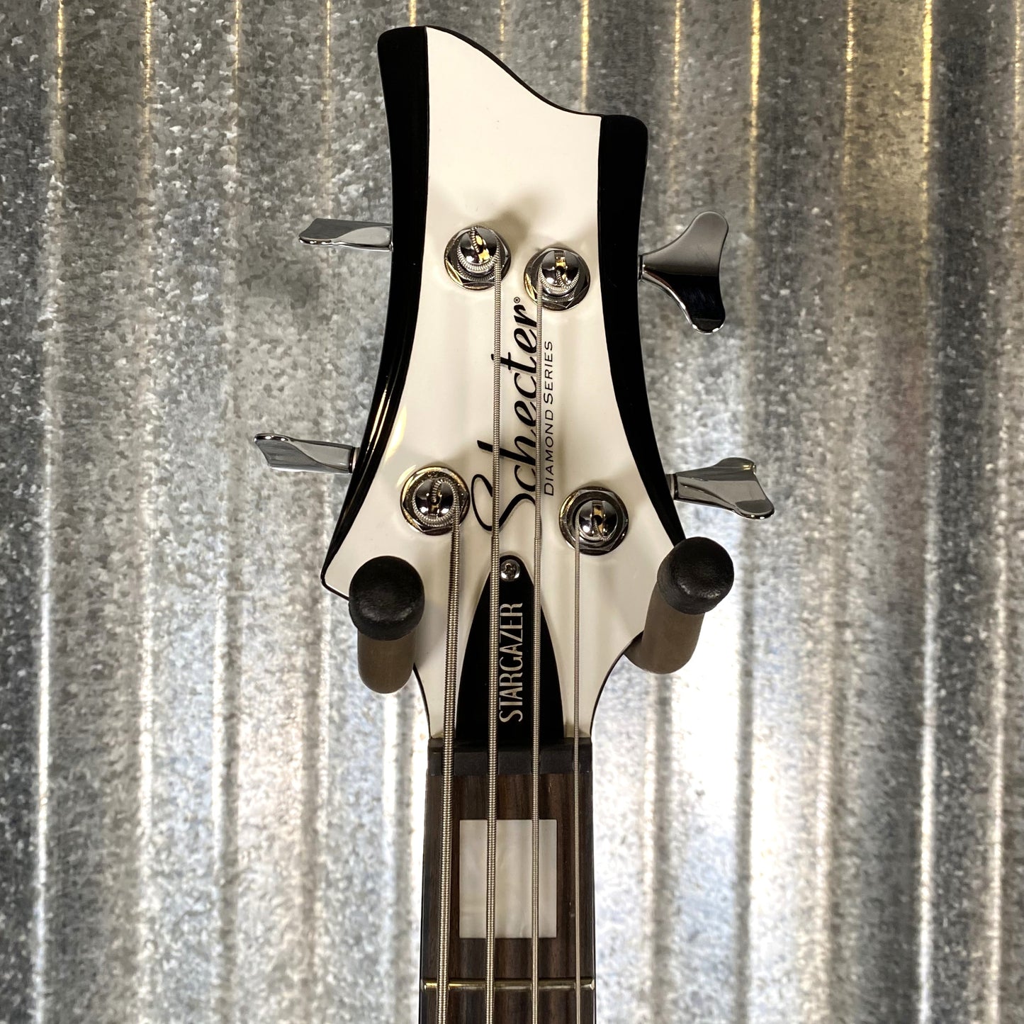 Schecter Stargazer 4 String Bass White #1378