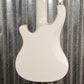 Schecter Stargazer 12 String Bass White #2457