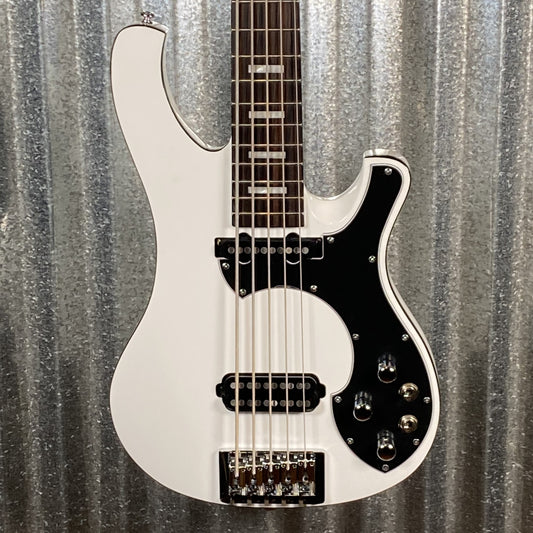 Schecter Stargazer 5 String Bass White #0667