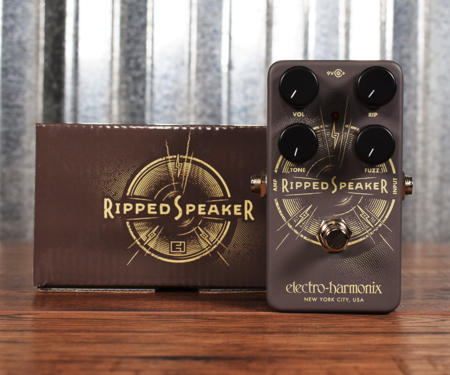 Electro-Harmonix EHX Ripped Speaker Fuzz Guitar Bass Effect Pedal