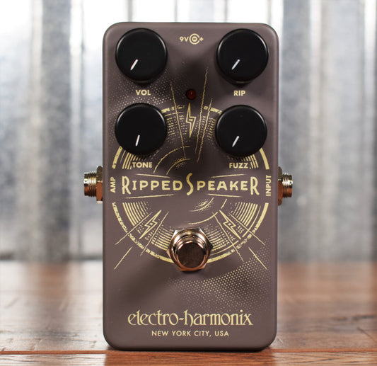 Electro-Harmonix EHX Ripped Speaker Fuzz Guitar Bass Effect Pedal