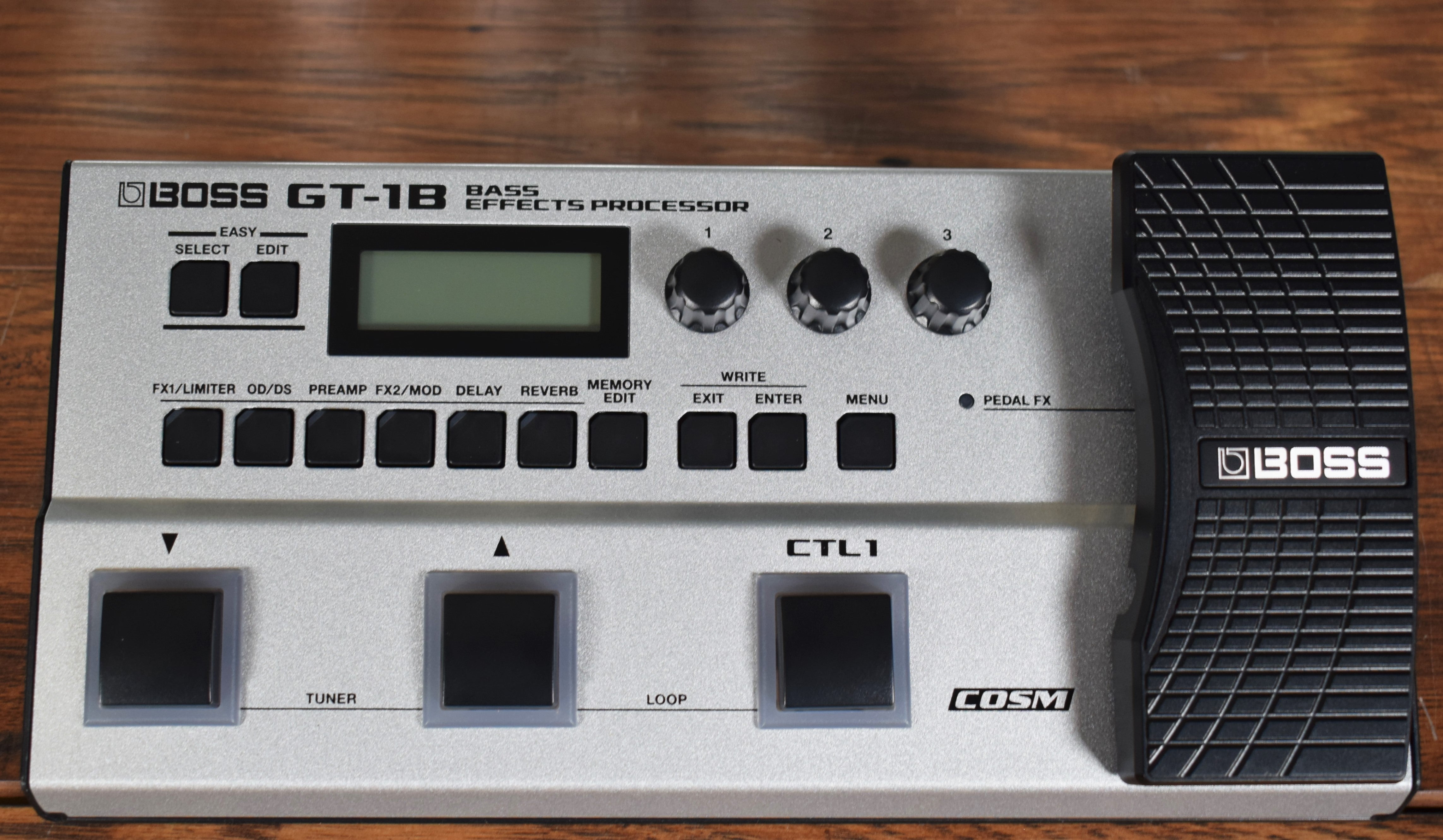 Boss GT-1B Multi Effect Bass Processor Effect Pedal – Specialty