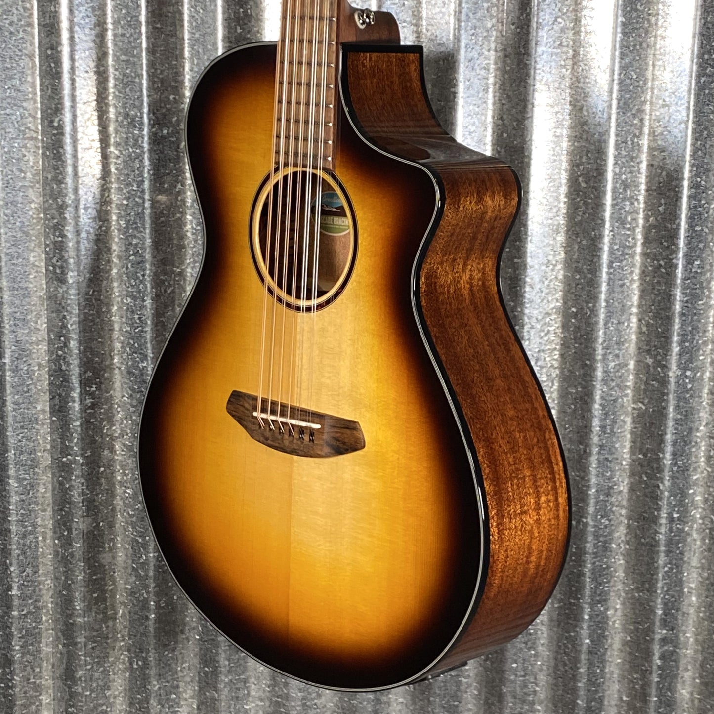 Breedlove Discovery S Concert Edgeburst 12 String CE Spruce Acoustic Electric Guitar #4536