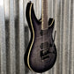 ESP LTD H3-1000 Floyd Rose Flame See Thru Black Sunburst Guitar LH31000FRFMSTBLKSB #1200 Used