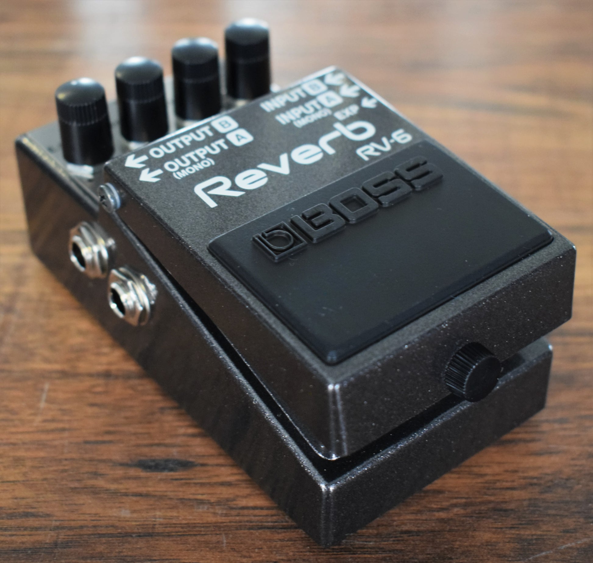 boss rv 6 expression pedal Boss RV-6 Reverb with Digital Delay Guitar Effect Pedal – Specialty Traders