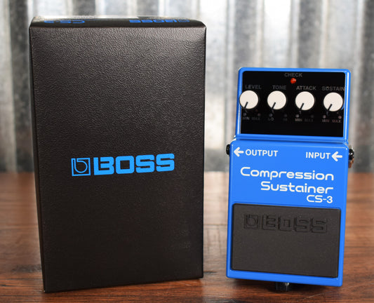 Boss CS-3 Compressor Sustainer Guitar Effect Pedal