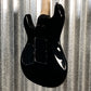 G&L USA Fullerton Deluxe Rampage 24 Jet Black Guitar & Bag #5044