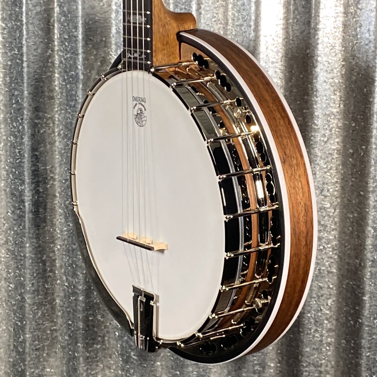 Deering S Sierra 5 String Mahogany Banjo & Case #AX16