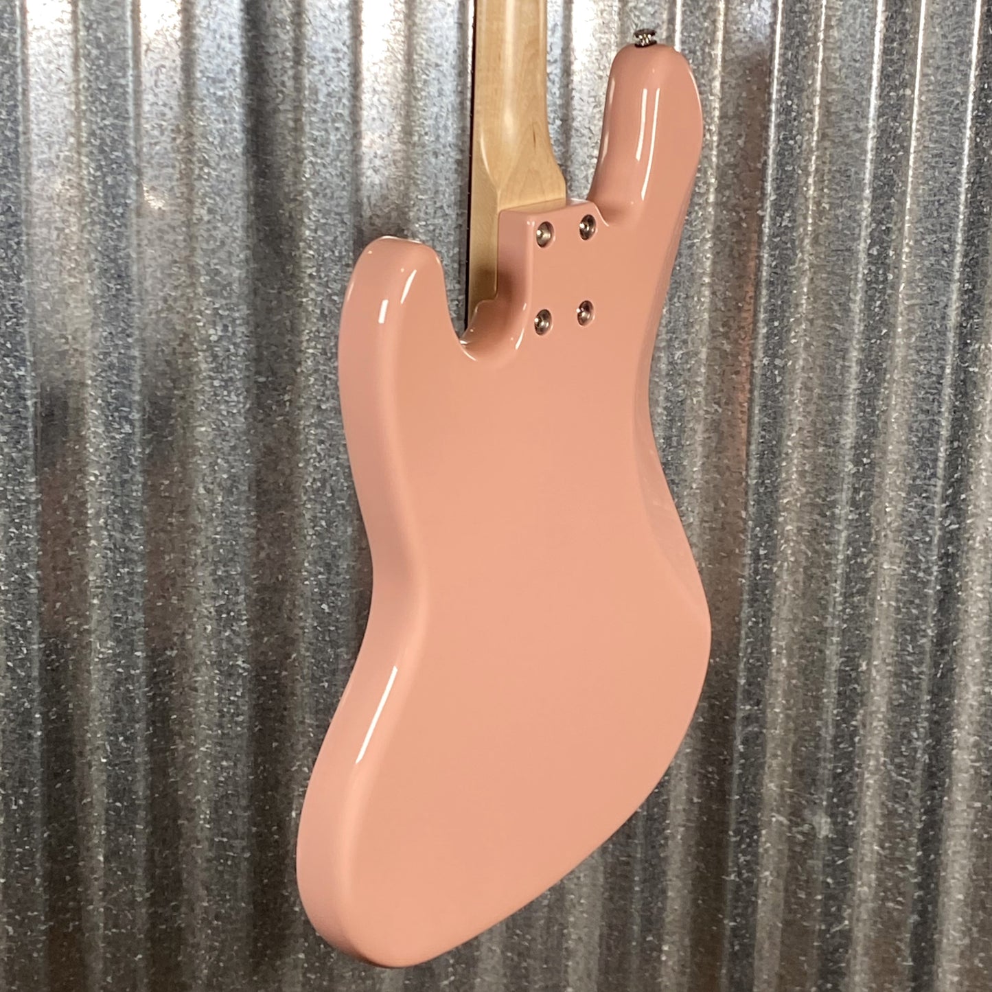 G&L USA JB 4 String Bass Shell Pink & Case #7114 Used