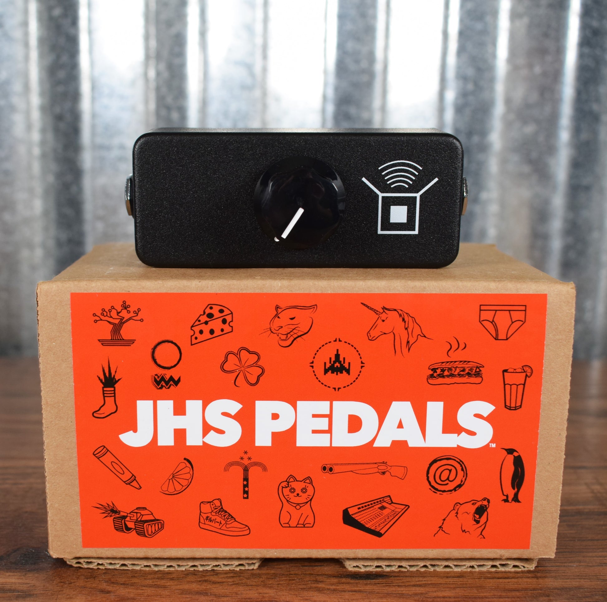 black box guitar pedal JHS Pedals Little Black Amp Box Guitar Effect Pedal – Specialty Traders