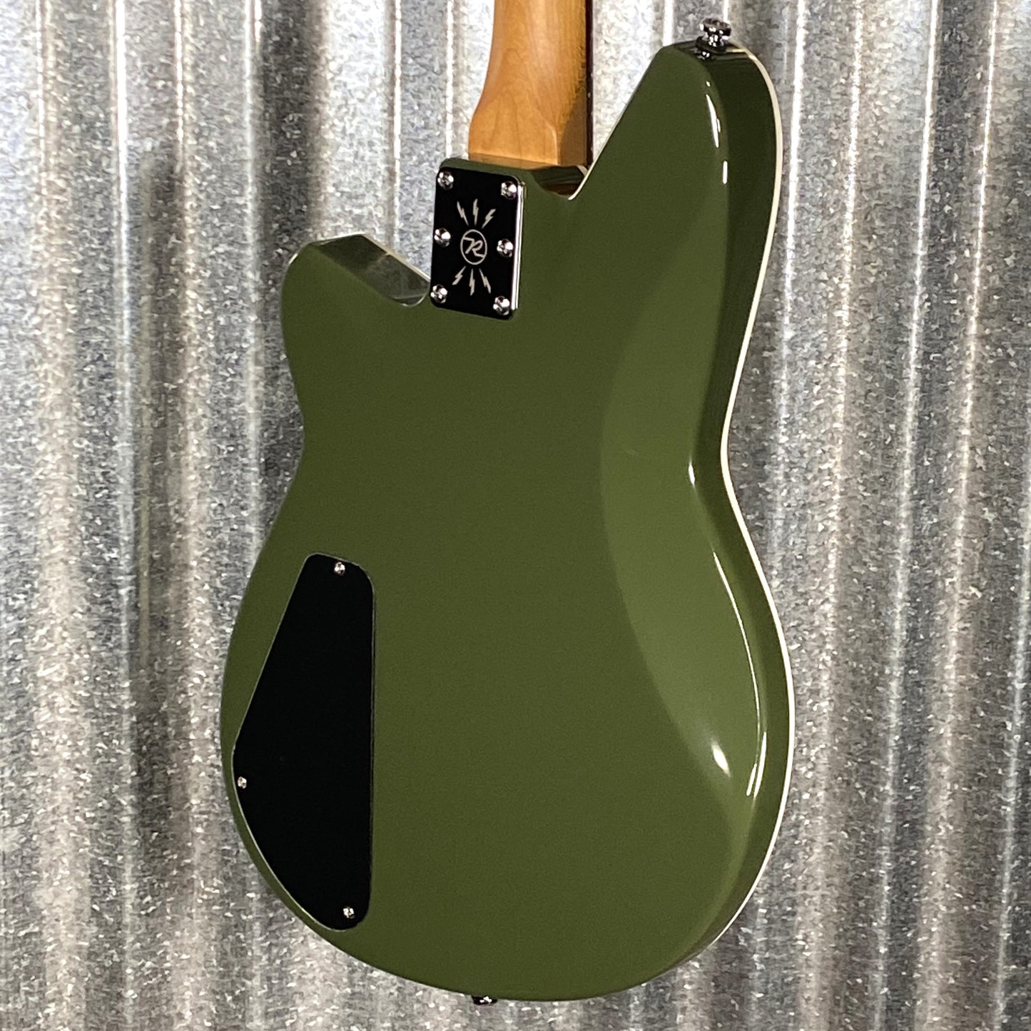 Reverend Descent RA Army Green Baritone Guitar #61220