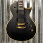 ESP LTD EC-1000 Eclipse EMG Vintage Black Guitar & Bag LEC1000VB #1452 Used