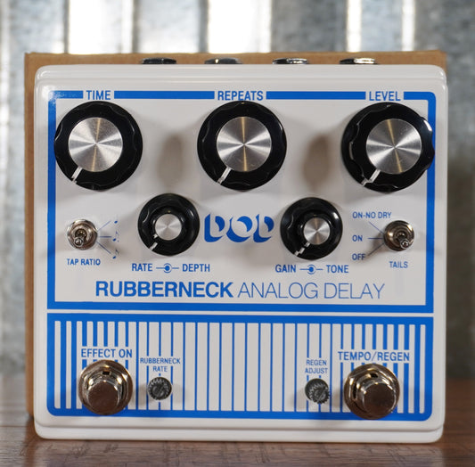 DigiTech DOD Rubberneck Analog Delay Guitar Effect Pedal