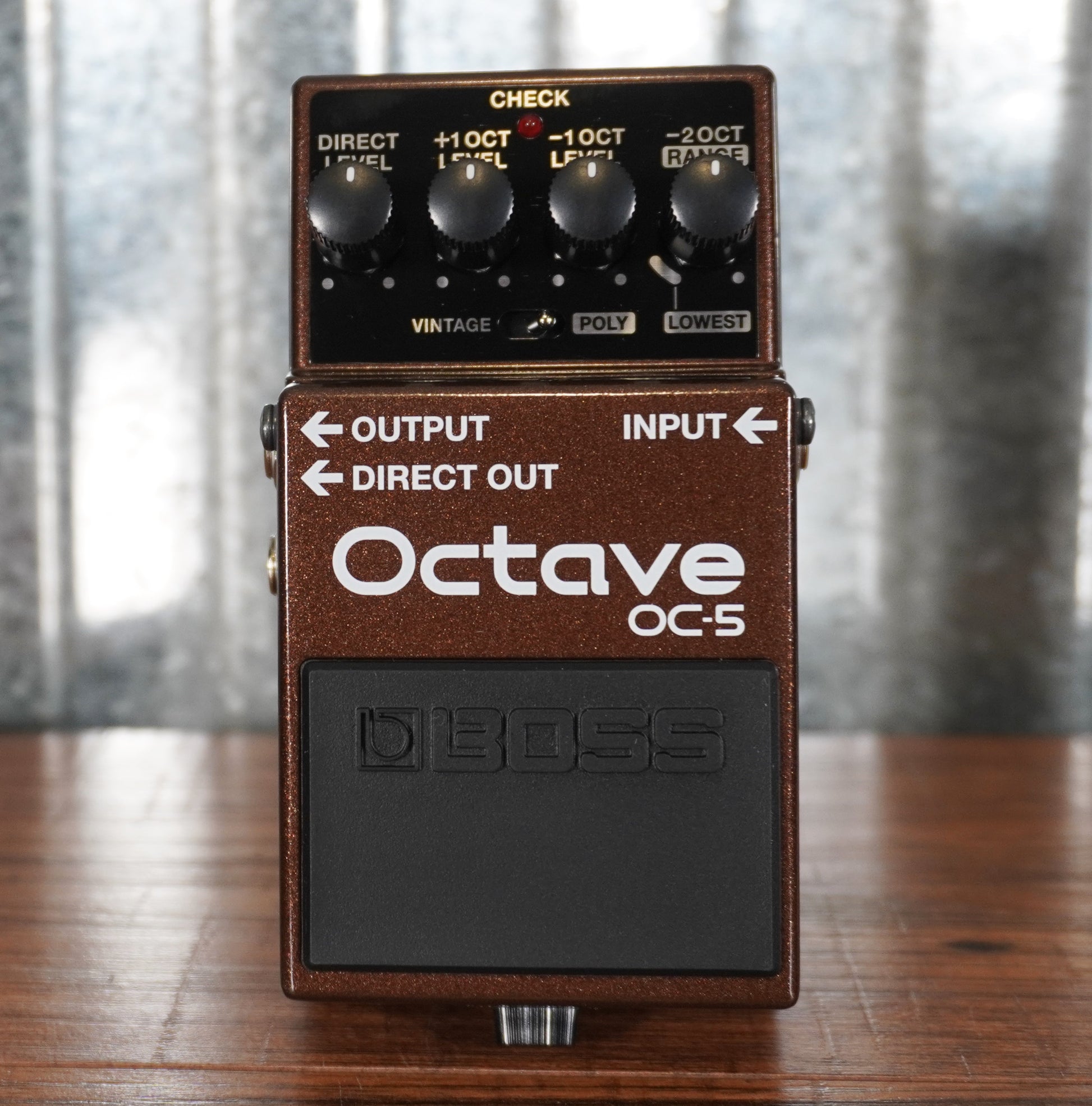 octave guitar pedal Boss OC-5 Octave Pedal