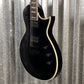 ESP LTD EC-1000 Evertune Flame See Thru Black Seymour Duncan Guitar EC1000ETFMSTBLK #0449 Used