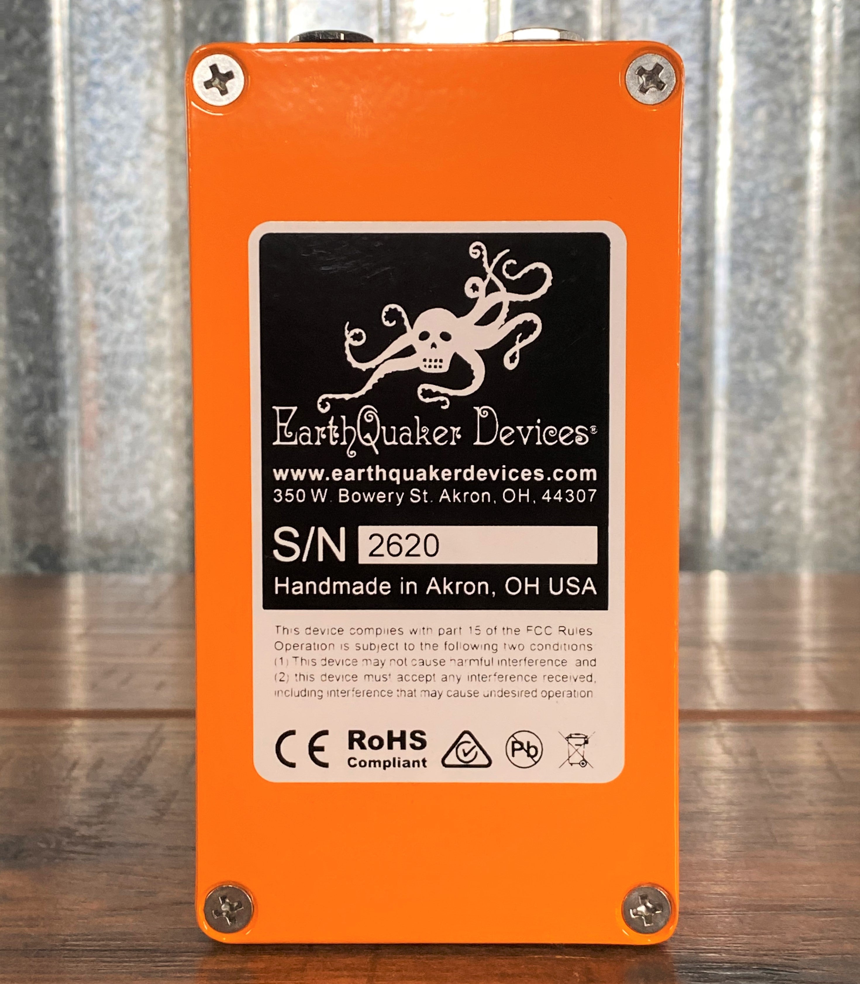 Earthquaker Devices EQD Special Cranker Overdrive Guitar Effect