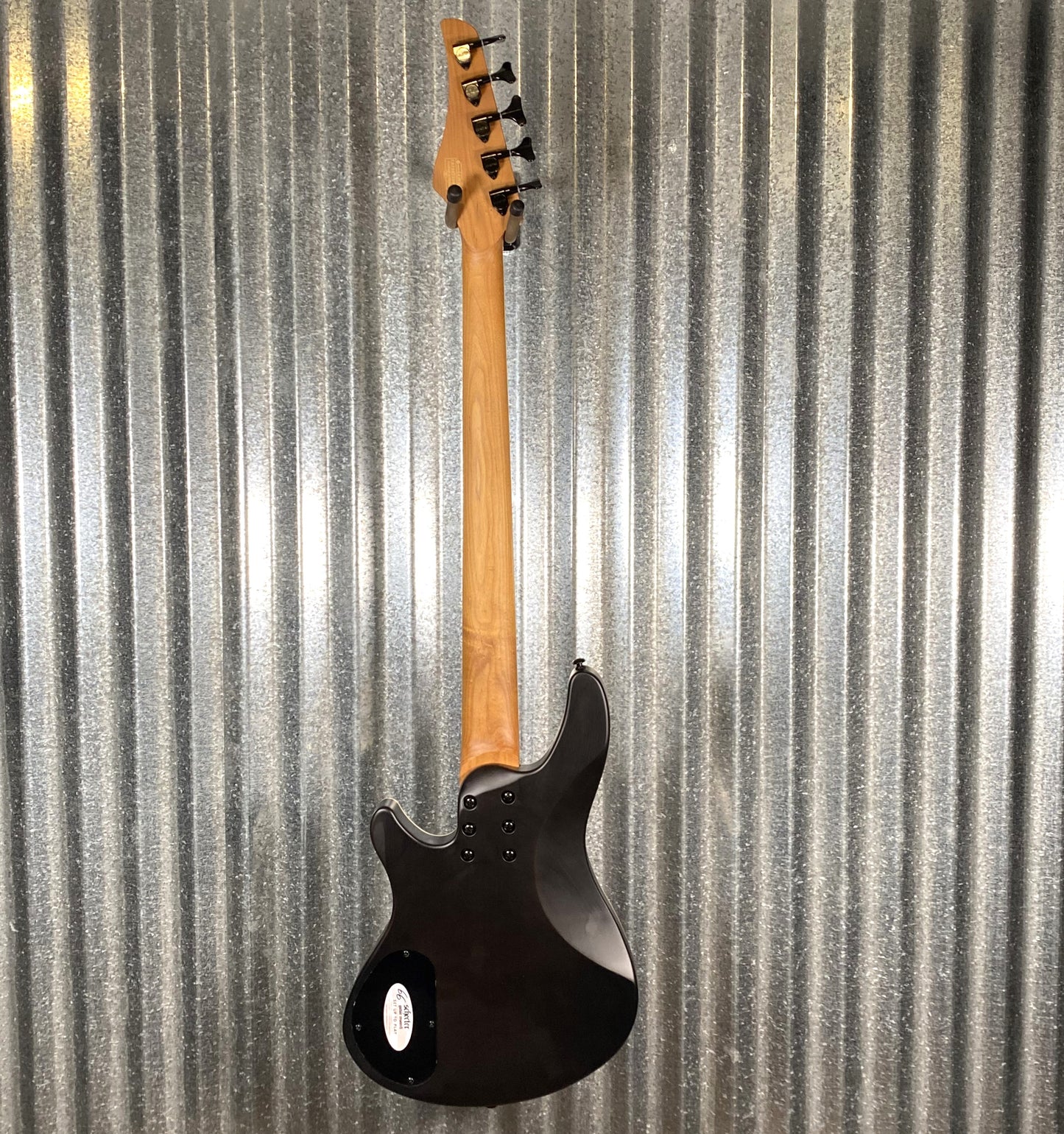 Schecter C-5 Standard Charcoal Satin 5 String Bass #1008 Blem