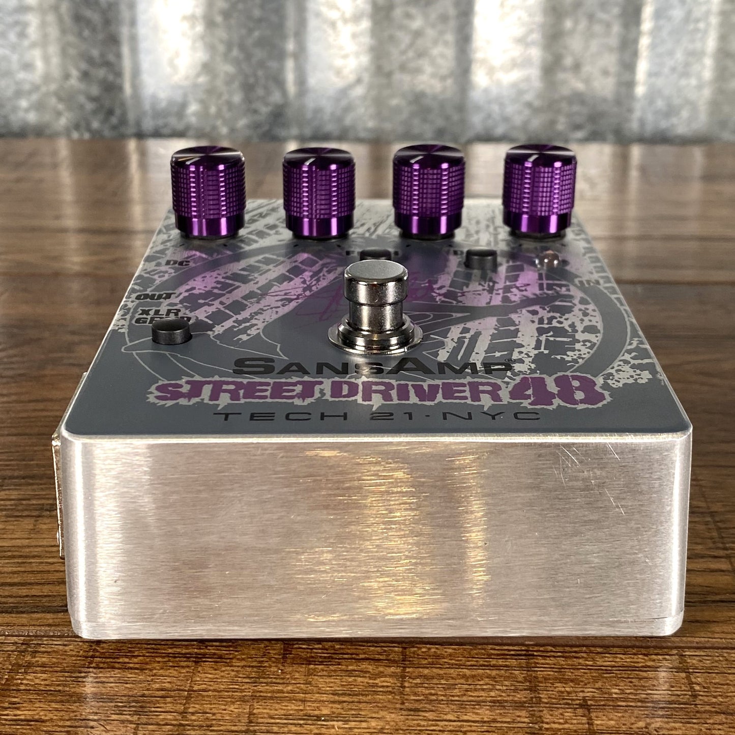 frank bello pedal Tech 21 NYC SansAmp Frank Bello Street Driver 48 Overdrive Preamp Bass – Specialty Traders