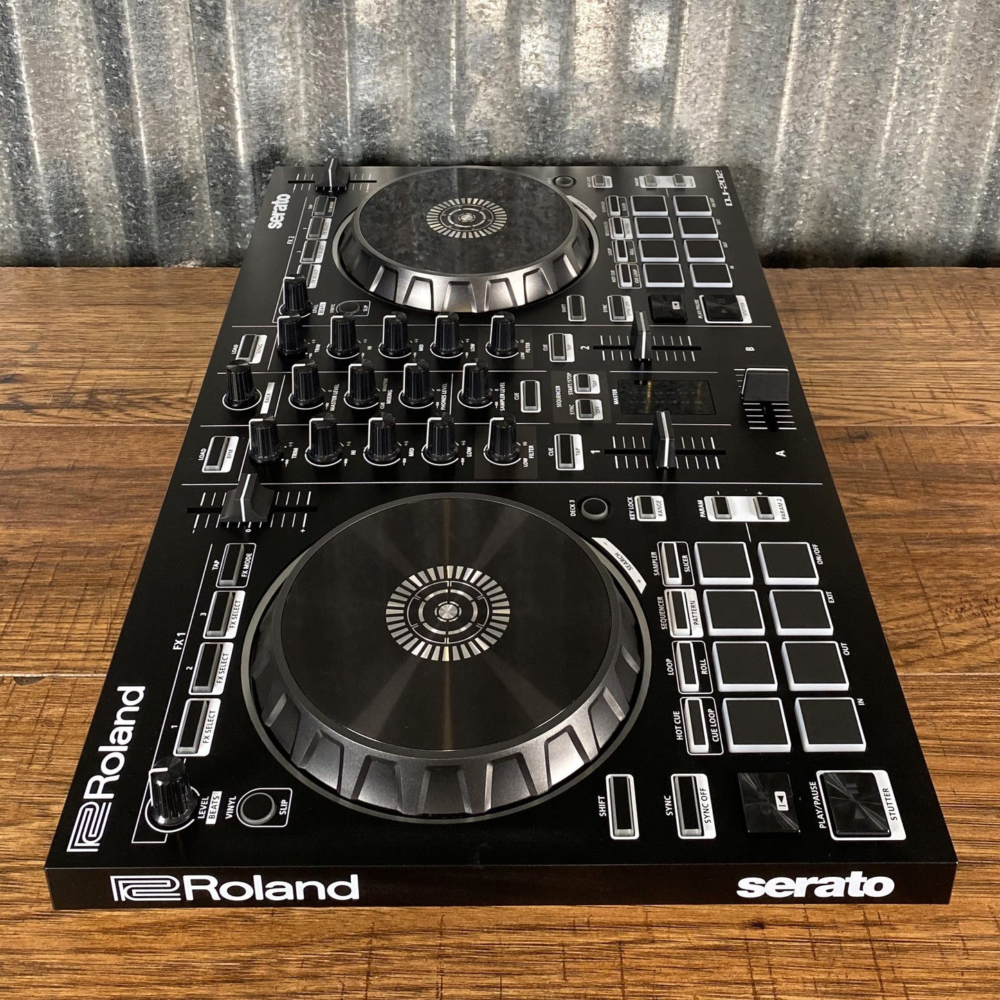 Roland DJ-202 Two Channel Four Deck Serato Controller #4 Used