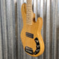 G&L USA Series 750 CLF Research L-1000 Natural 5 String Bass & Case L1000 #7022 Used