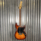 G&L USA Fullerton Deluxe Skyhawk HH Old School Tobacco Sunburst Guitar & Bag #7105 Used