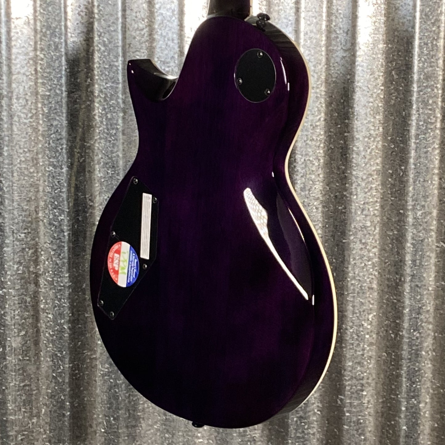 ESP LTD EC-1000 Eclipse Seymour Duncan See Thru Purple Guitar LEC1000FMSTP #3098 Used