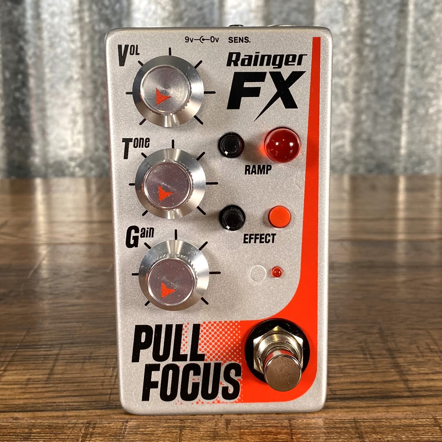 Rainger FX Pull Focus Distortion Reverb Chorus Dynamic Guitar Effect Pedal