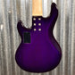 G&L USA CLF L-2500 S750 Purpleburst 5 String Bass & Bag S-750 L-2500 #6073