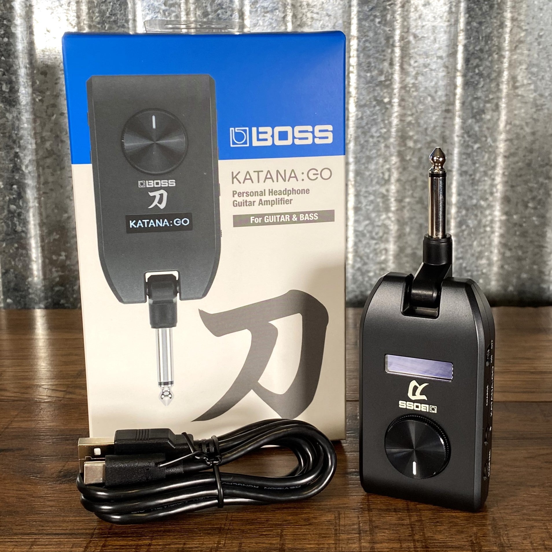 Boss KTN-GO Katana: GO Wireless Modeling Personal Headphone Guitar Bass  Amplifier