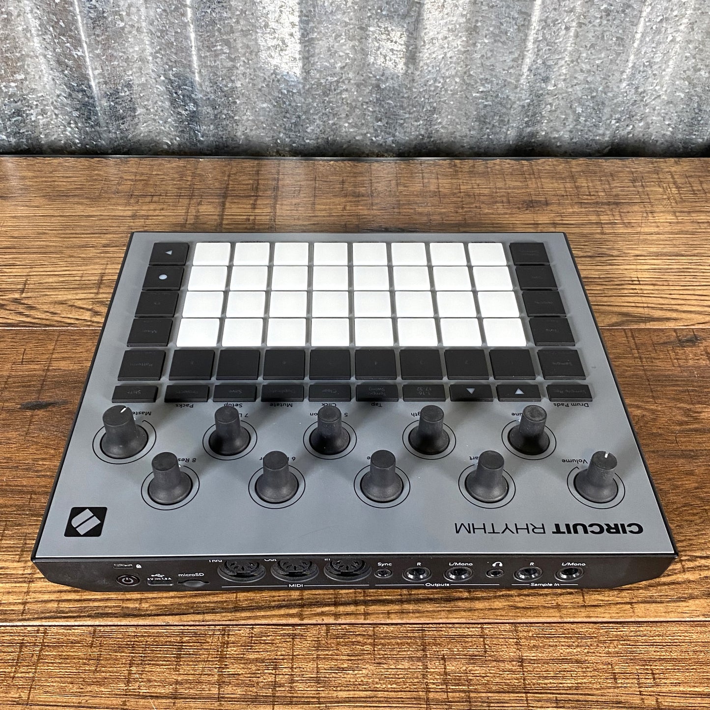 Novation Circuit Rhythm Desktop Sampler Drum Machine & Cover Used