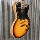 D'Angelico Deluxe Atlantic Vintage Sunburst Guitar & Case DADATLVSBNS #0998 Used