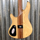 Schecter CB-4 Charles Berthoud 4 String Bass See Thru Black Satin #0582